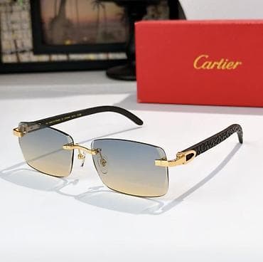 эрмен чоп: Солнцезащитные очки Cartier C Décor (Rimless) Безоправная — 1