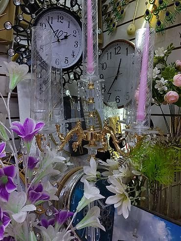 berber mirror second hand: Канделябр декоративный настольный, 5‑рожковый - Элегантный дизайн — 1