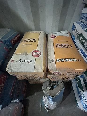 Изоляциялык материалдар: Самовыравнивающаяся смесь VENTUM Level 1 (Левел 1), марка прочности — 1