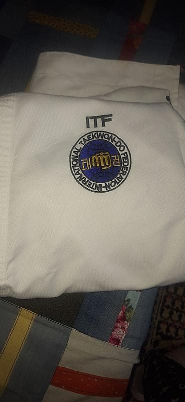 военый формы: Костюм для тхэквондо ITF (добок) - Классический белый добок ITF — 2