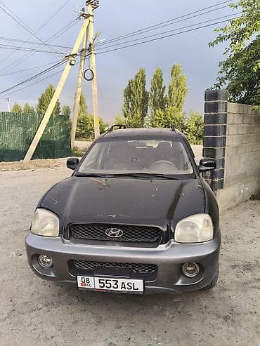Унаа сатуу: Hyundai Santa Fe: 2001 г., 2.2 л, Кол менен иштөөчү, Бензин, Жол тандабас — 3