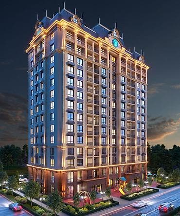 3 комнаты, 105 м², Элитка, 8 этаж, Готовая ПСО (под самоотделку)