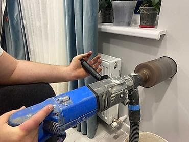 пробивка стен: Алмазное бурение и резка проемов Профессиональные работы по бетону — 1