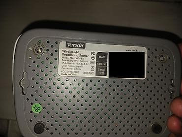 deco e4: Беспроводной WiFi роутер TENDA Wireless-N Broadband Router (4UTP — 3