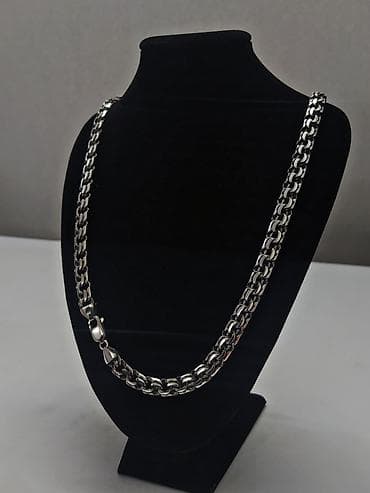 Личные вещи: Серебряная цепь Плетение "Куба" Делаю на Заказ Серебряные изделия — 10