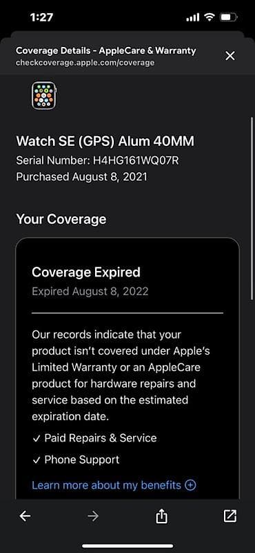 часы coros: Apple Watch SE (GPS) 40 мм, алюминий ОРИГИНАЛЬНЫЙ Покупала год — 2