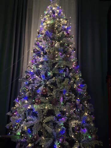 купить елку искусственную недорого: Искусственная новогодняя ёлка с заснеженными ветвями и полным набором — 3