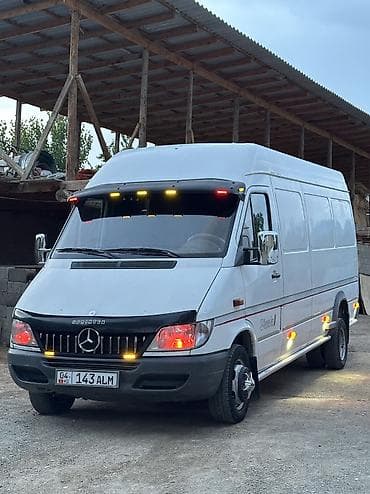 мерседес бенц с: Mercedes-Benz Спринтер: 1999 г., 2.9 л, Механика, Дизель, Фургон — 8