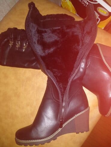 обувь для охоты: Теплые сапоги в хорошем состоянии — 3