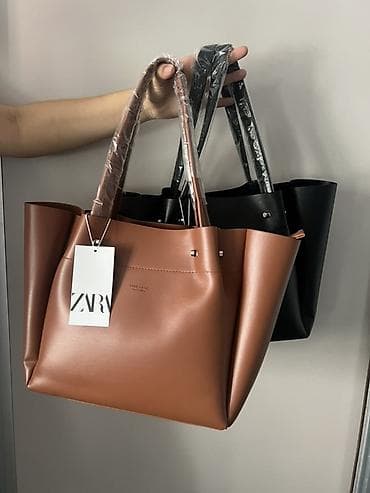 Сумка-тоут ZARA Basic - Модель: классический тоут с широким входом -