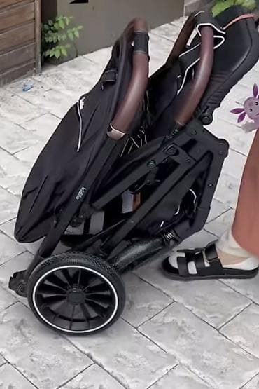 коляски детские каракол: Коляска, цвет - Черный — 4