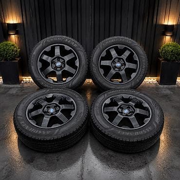 wheel: Колеса в сборе 225 / 65 / R 17, Лето, Б/у, Комплект, Легковые, Литые, отверстий - 5 — 1