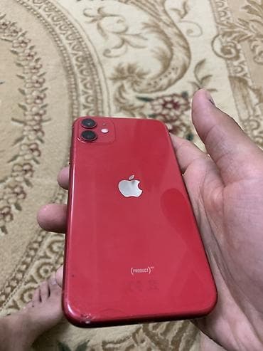 iphone 3s: IPhone 11, 128 ГБ, Красный, 75 % — 1