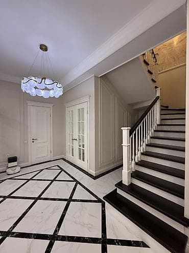 глобуса: 5 и более комнат, 250 м², Асанбай мкр Элитка, 12 этаж, Дизайнерский ремонт — 8