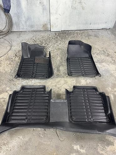 5D Полики Для салона Kia, цвет - Черный, Б/у, Самовывоз — 2