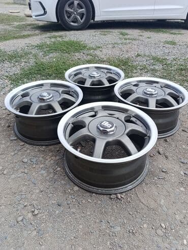 колёса на 14: Литые Диски R 14 Комплект, отверстий - 5, Б/у — 9
