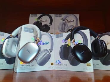 накладные наушники для телефона: Полноразмерные, Hoco, Новый, Беспроводные (Bluetooth), Классические — 2