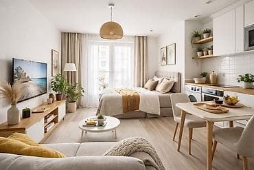 Квартиры: 1 комната, С подселением, С мебелью полностью — 1