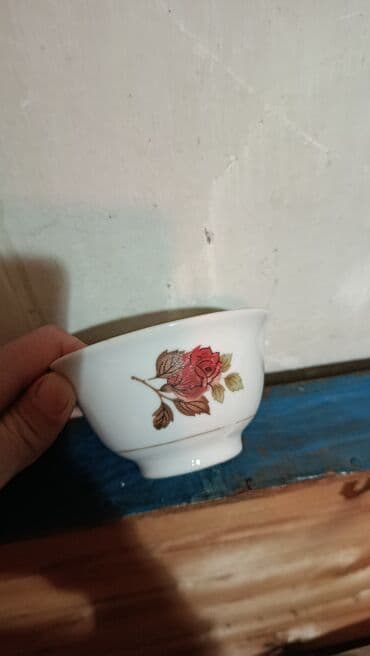 кочоттор алма: Чашечки глубокие с орнаментом цветы для первого блюда,супы и т.д — 2