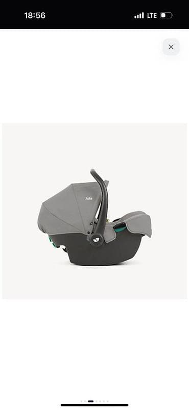 автокресло от 0: Автокресло, цвет - Серый, Б/у — 4