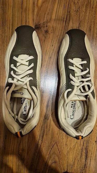 змеиная питон крокодил: Мужские кроссовки, 40, Новый, цвет - Бежевый — 1