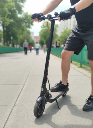 велосипед с широкими колёсами: Электросамокат, Kugoo, Без рассрочки, Б/у, Самовывоз — 2