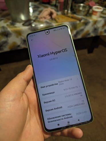 купить хлебопечку в бишкеке: Redmi, Redmi Note 13, Б/у, 256 ГБ, цвет - Зеленый, 2 SIM — 4