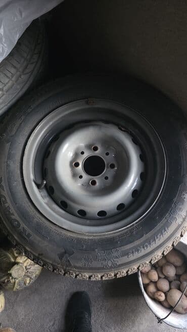 diska 13: Колеса в сборе R 13, Зима, Б/у, Комплект, Легковые — 2