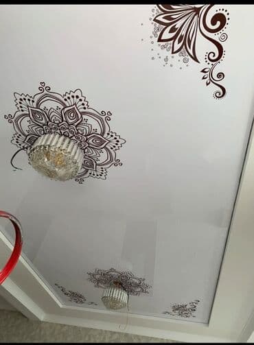 клеим обои: Керме шыптар Жылтырабаган, 3D потолоктор, Жылтырак Акысыз ченөө, Акысыз консультация — 7