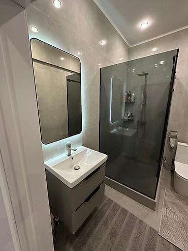 ts group: 2 комнаты, 60 м², Асанбай мкр Элитка, 6 этаж, Дизайнерский ремонт — 6
