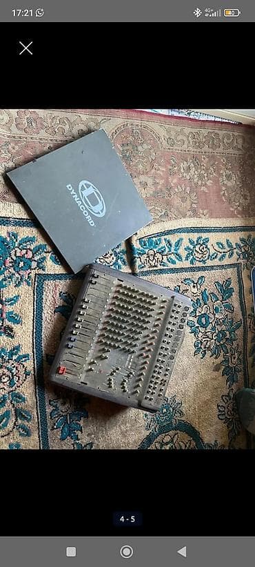 музыкальный работник: Профессиональный звуковой комплект для мероприятий Состав: - — 4