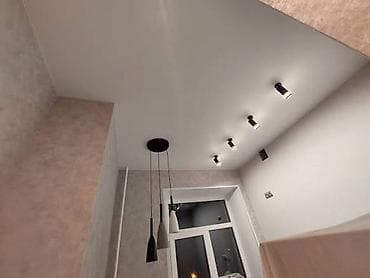 after effects: Натяжной потолок Глянцевое, Матовое, 3D потолки Гарантия, Бесплатная консультация, Бесплатный замер — 2