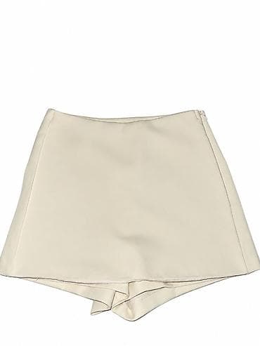 Юбка-шорты женские, минималистичный крой Размер S Zara - Модель