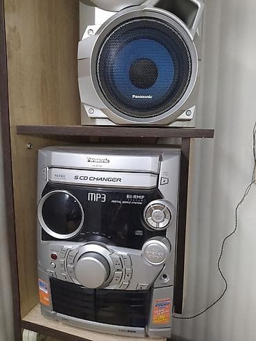 Музыкальный центр Panasonic SA-AK320 с акустикой - Формат — 1