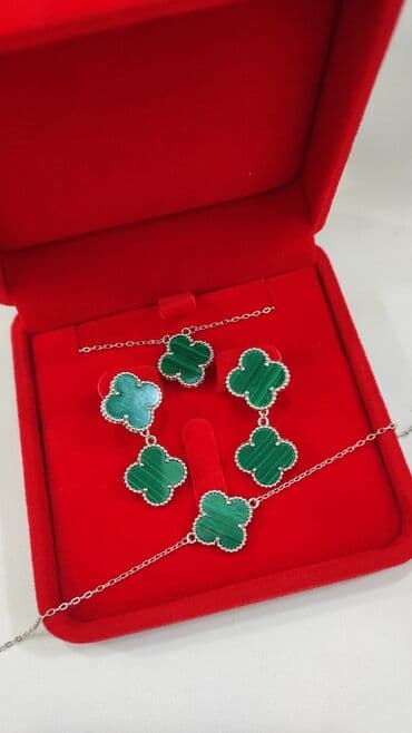 свадебные платья от производителя: Набор украшений, Проба 925, Женские, Новый — 2