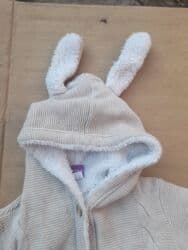 одежды для новорожденных: Боди, цвет - Бежевый, Б/у — 6