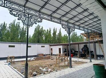 прайс лист на отделочные работы бишкек 2024 год: Изготавливаем навесы любой формы и под ваши размеры! Предлагаем: ✅ — 12