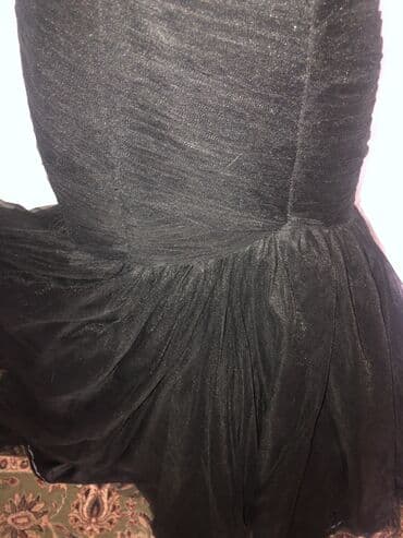 вечерние платья маленьких размеров: Детское платье, цвет - Черный, Новый — 4