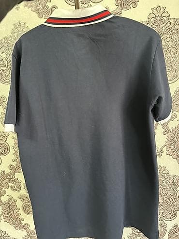 гуччи одежда мужская: Мужская футболка, M, Gucci, Новый, цвет - Синий — 4