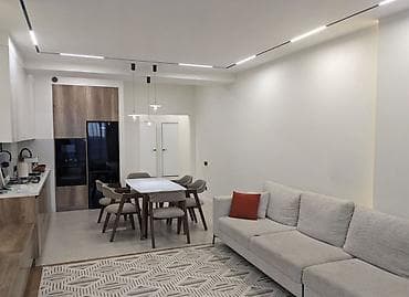 discovery studio: 3 комнаты, 100 м², Асанбай мкр Элитка, 4 этаж, Дизайнерский ремонт — 8