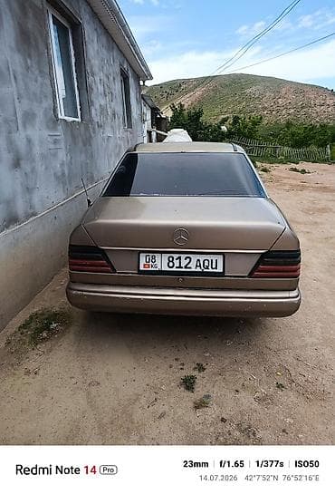 авто сатуу: Mercedes-Benz W124: 1989 г., 2.3 л, Автомат — 6