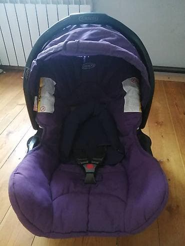 фиолетовый: Детское автокресло-переноска Graco (группа 0+) - Для новорождённых и — 5