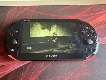 ps v: PS Vita slim (2000), родной кузов, на экране пленка, прошита — 4