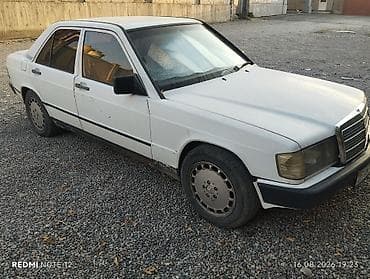 габарит: Mercedes-Benz 190: 1987 г., Седан — 1
