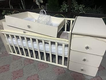 детские кроватки трансформеры: Детская кровать трансформер, Другой тип, цвет - Бежевый — 4