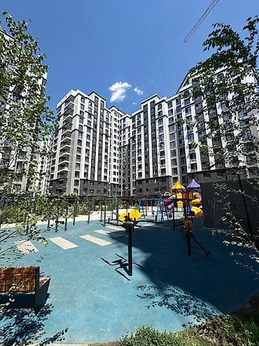 flat osh: 1 комната, 48 м², Южная Магистраль Элитка, 11 этаж, ПСО (под самоотделку) — 1