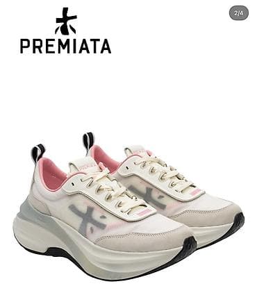 Домашние тапочки: Кроссовки Premiata женские - Модель с массивной облегченной подошвой — 2