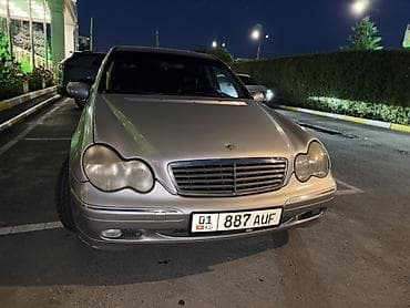 автомаи: Mercedes-Benz C-Class: 2001 г., 3.2 л, Автомат, Бензин, Седан — 3