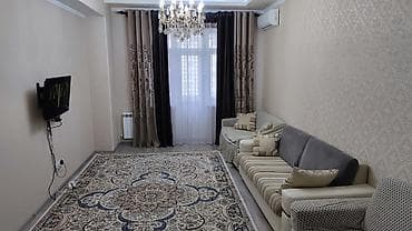 бишкек бакай ата: 2 бөлмө, Жаздык, жууркан-төшөк каптары, Кондиционер, Унаа токтотуучу жай — 2