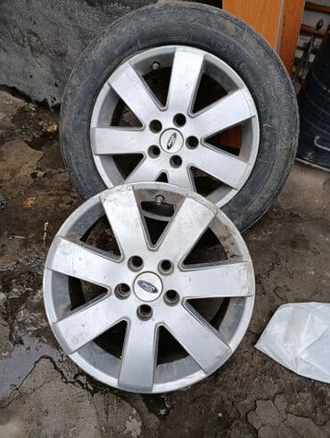 шины и дискы: Железные Диски R 15 Пара, отверстий - 4, Б/у — 2